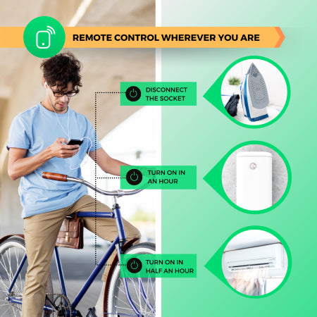 Set 4 prize inteligente Nous A1, Wi-Fi, 15A/3450W, Monitorizare energie , control vocal, compatibil Google Assistant, amazon alexa